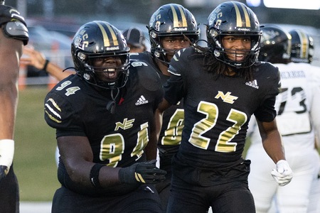 Northeast football against East Central
