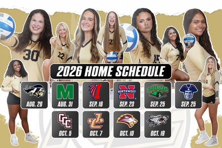 Northeast volleyball’s 2026 schedule introduces new conference format